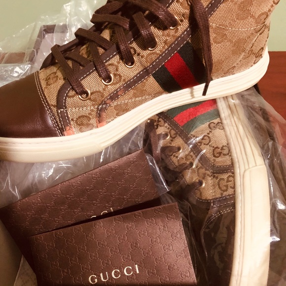 gucci high top trainers